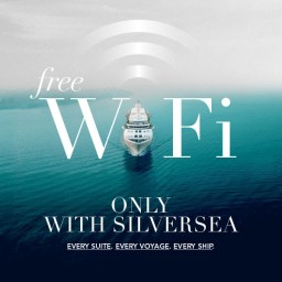 【頂級郵輪】Silversea 提供所有乘客無限 WIFI 上網服務